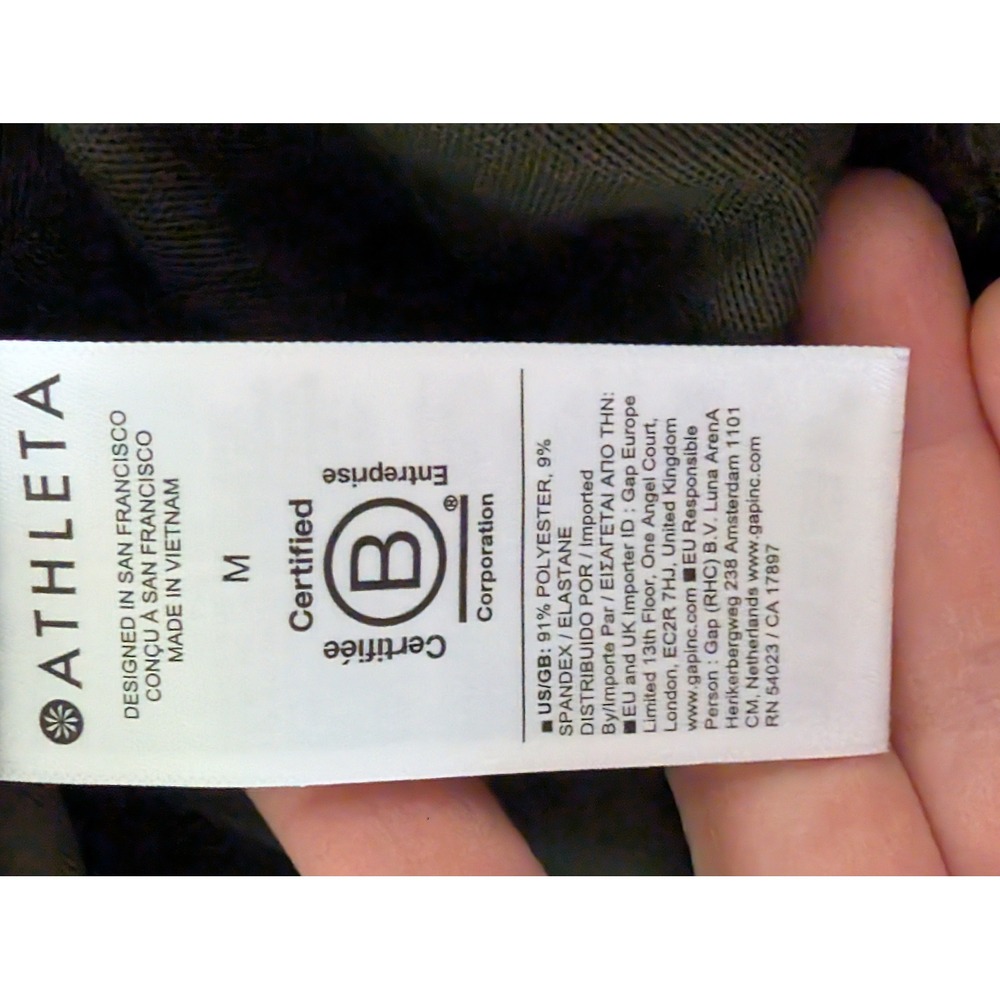 Athleta Womens Olive Green Wide‎ Leg Snap Button Side Pants 767531-03 Size M - Picture 9 of 11